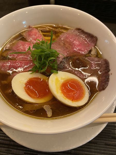 「和牛チャーシュー麺」@MENSHOの写真