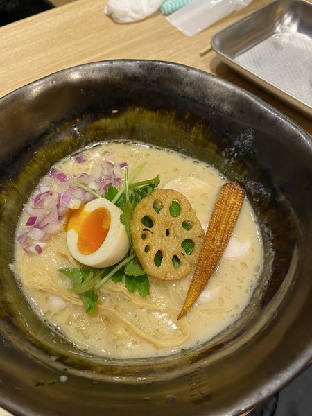 「超濃厚鶏白湯ラーメン」@鶏そば PAITAN×PAITAN 新橋店の写真