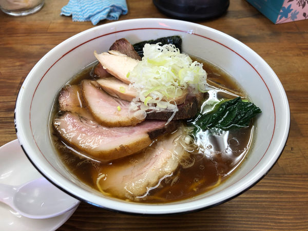 「らーめん+ちゃーしゅー」@らぁめん 夢の写真