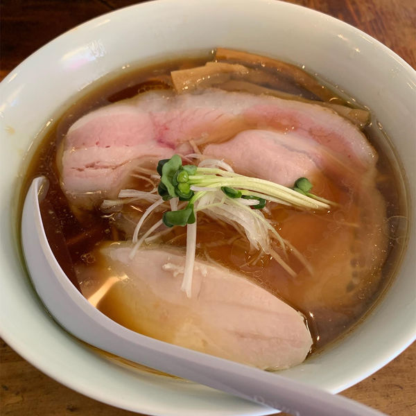 「味玉中華そば」@中華そば しば田の写真