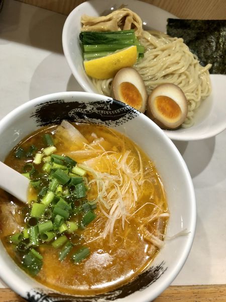 「【限定】淡麗塩つけ麺 ￥950」@麺屋 扇 SENの写真