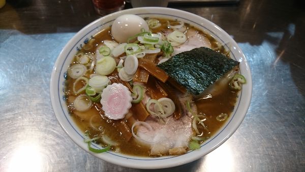 「チャーシューメン＋味玉」@滝野川大勝軒の写真