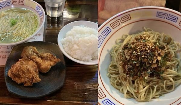 「比内定食(塩)+和え玉(カツオ節)」@ラーメン246亭の写真