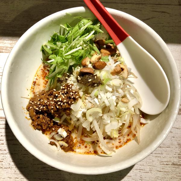 「【限定】冷やし豆乳坦々麺 ￥850」@麺屋 誉の写真