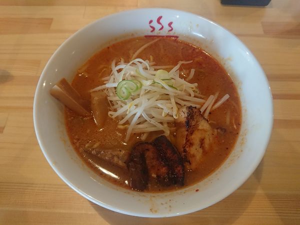 「辛みそらーめん 820円」@麺や 松の写真