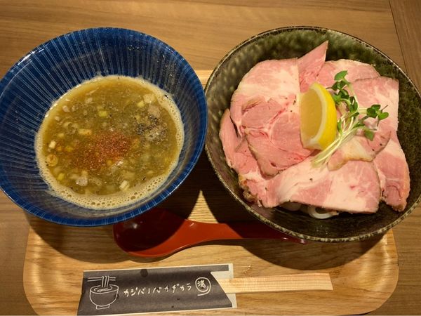 「チャーシューつけめん」@満天うどん カジバノバカヂカラの写真