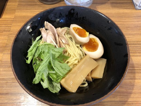 「冷やし中華」@横浜家系ラーメン 壱角家 築地店の写真