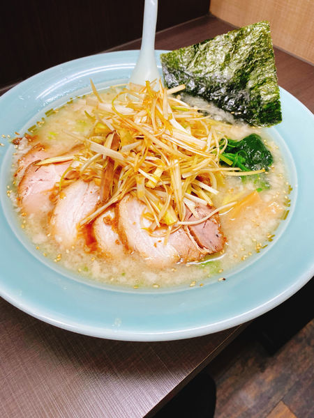 「塩ネギチャーシュー」@ラーメンショップ椿 ひたちなか店の写真