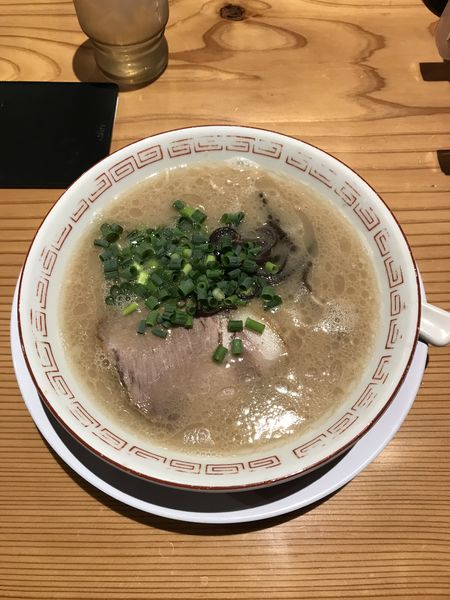 「博多ラーメン　700円」@博多屋台の写真