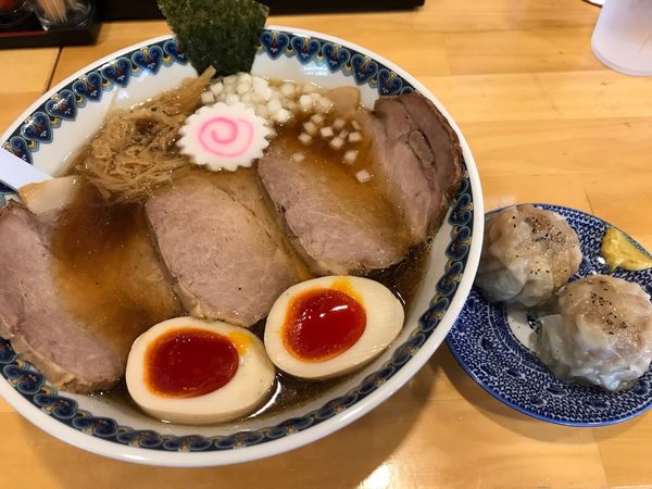 「トミオ煮干し中華そば」@らーめんセンター トミオの写真