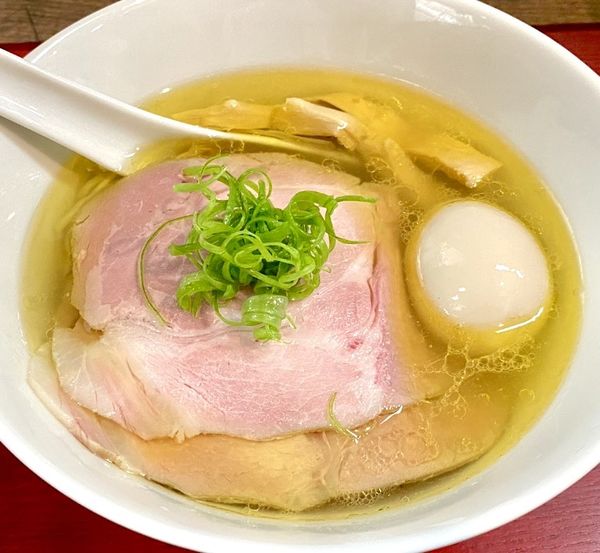 「特製塩蕎麦(1,200円)」@神保町黒須の写真