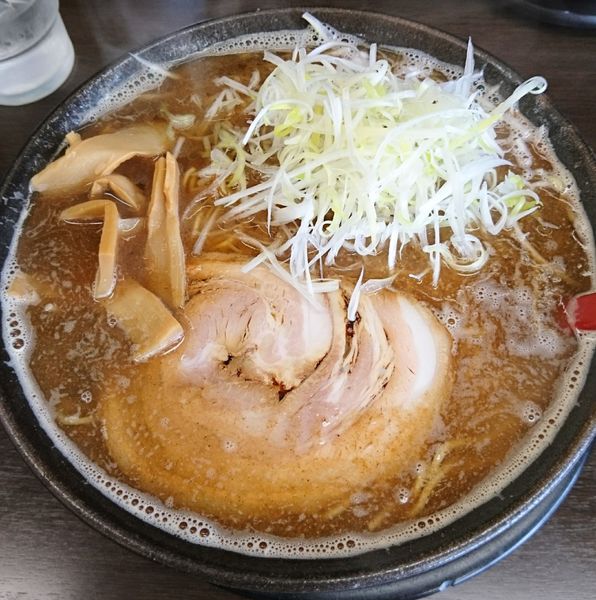 「中華そば(中)＋ネギトッピング」@きむら屋の写真