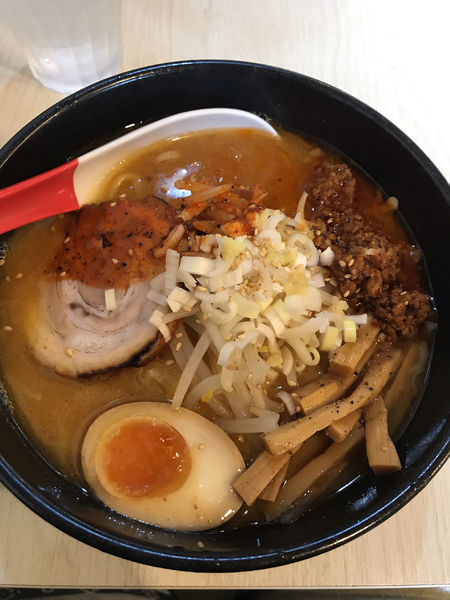 「辛味噌ラーメン(大盛)」@麺屋 誉の写真