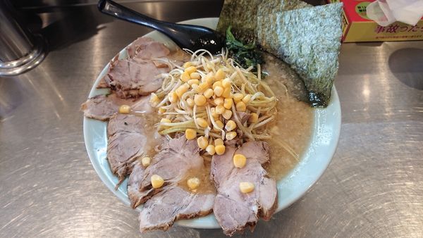 「ネギ味噌チャーシューメン  1010円」@ラーメンショップ 椿 牛久店の写真