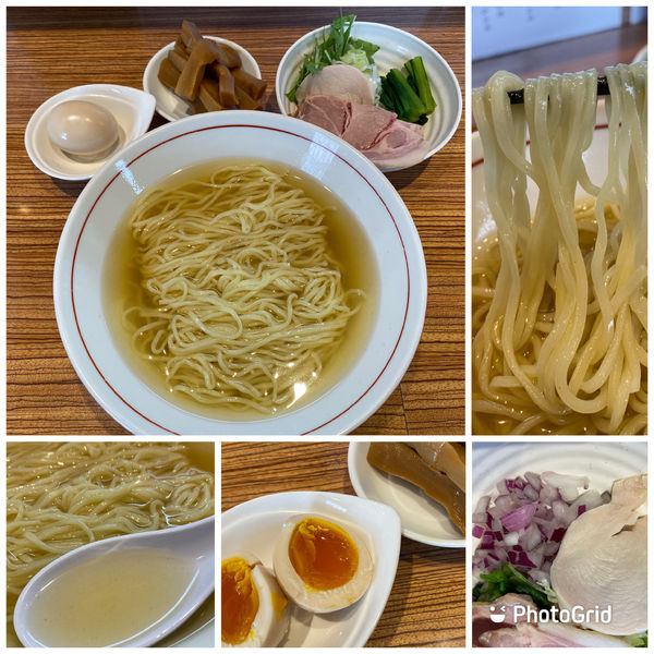 「冷 シビ塩そば 800円 メンマ・味玉各100円」@niboの写真