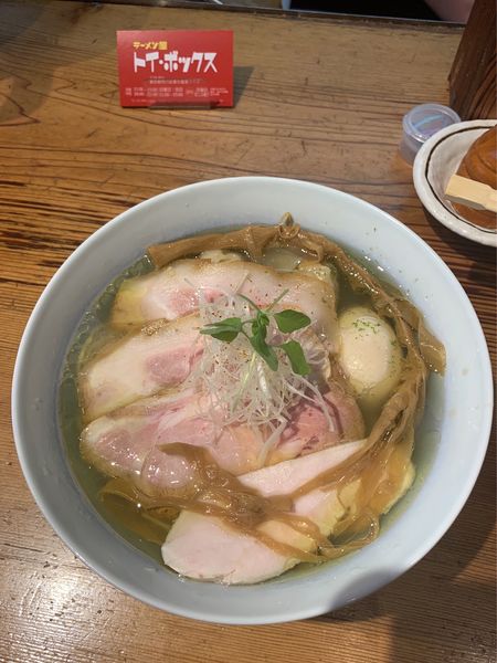 「特製塩ラーメン　1200円」@ラーメン屋 トイ・ボックスの写真