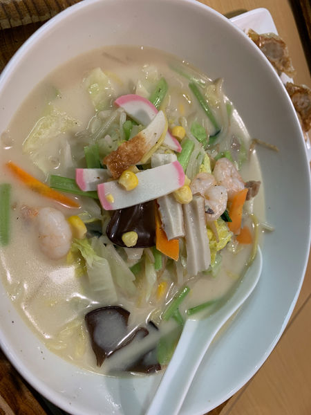 「長崎ちゃんぽん　麺大盛」@ラーメン亭 あおいの写真