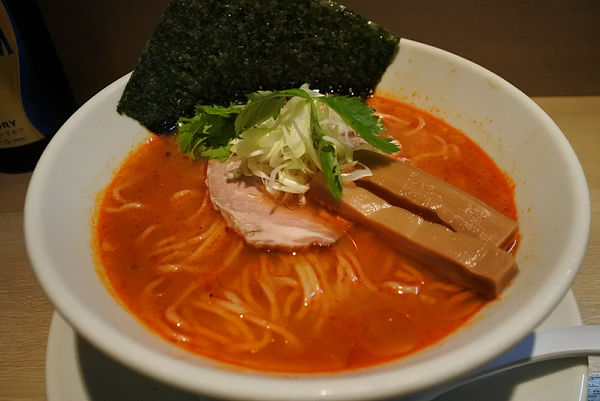 「【限定】冷やし辛味噌らあ麺￥８９０」@らぁ麺 蒼空の写真