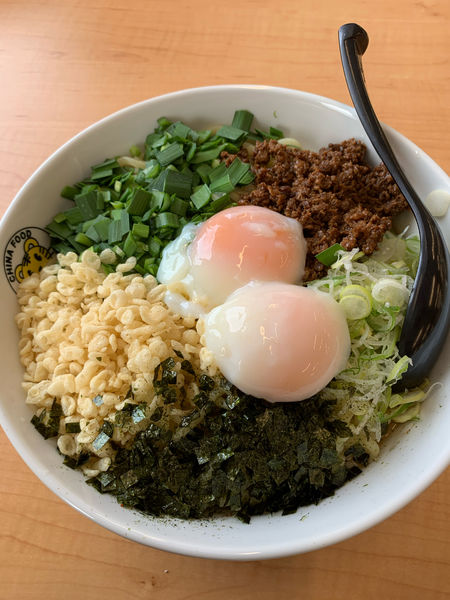 「まぜそば」@サンコック みずほ店の写真