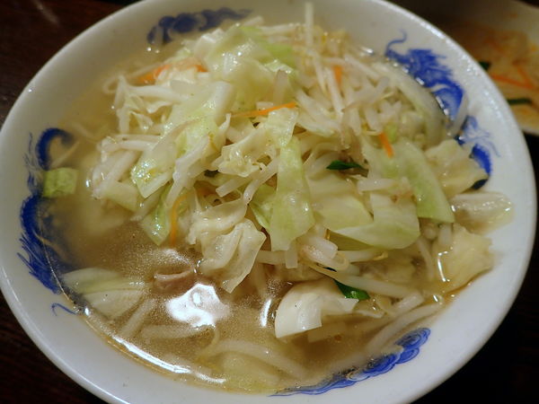 「タンメン」@來々軒の写真