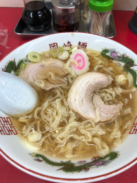 「白醤油ラーメン」@岡崎麺の写真