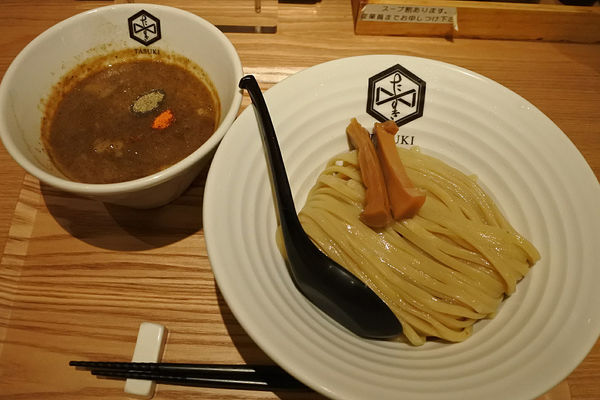 「【数量限定】濃厚煮干しつけ麺￥９５０」@麺屋 襷の写真