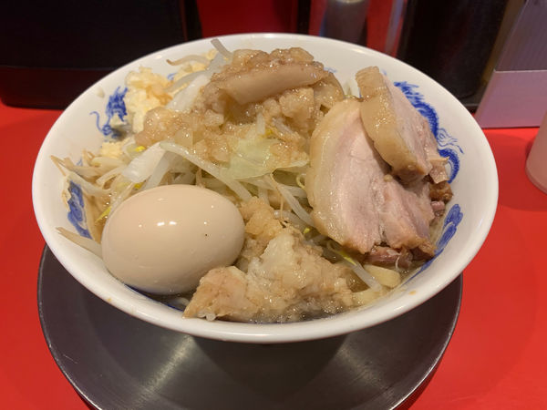「豚玉らーめん」@ジャンクガレッジ 白岡店の写真