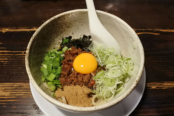 「台湾まぜそば（小盛１００グラム）￥８３０」@麺屋ささきの写真
