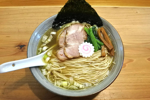 「だしそば しお￥８００」@だし・麺 未蕾の写真
