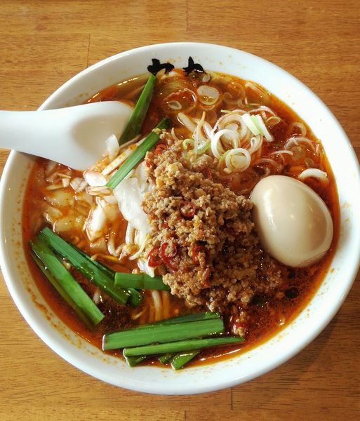 「煮たまご台湾ラーメン 890円」@ラーメン力丸の写真