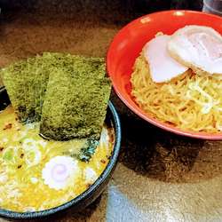 味噌つけめん(大)+海苔