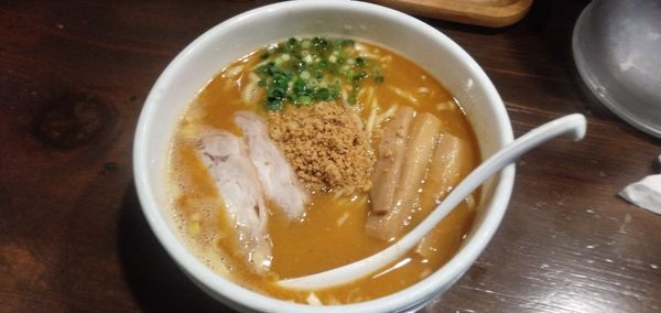 「赤鶏らーめん」@鶏の穴の写真