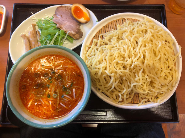 「担々つけ麺〈旨辛ごま味〉」@こだわりらーめん ゆきむら亭 つくば店の写真