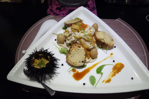 「冷製ウニクリーミー」@らー神 心温の写真