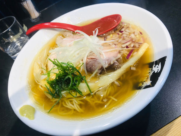 「【限定】飛魚麺」@超純水採麺 天国屋の写真