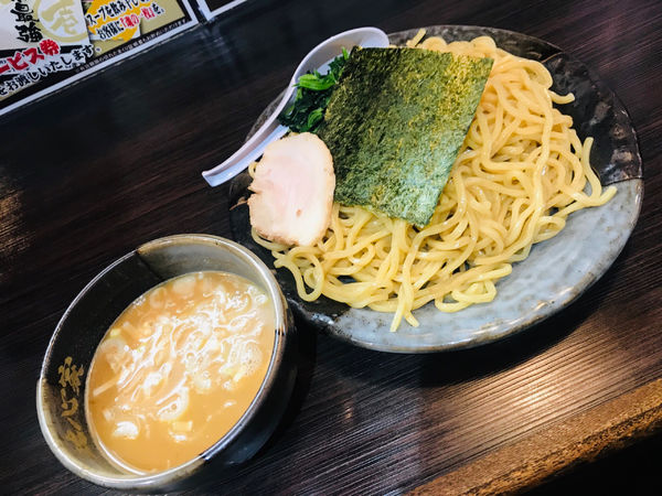 「濃厚つけ麺」@横浜家系ラーメン 魂心家 青葉台店の写真