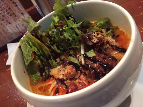 「坦々麺」@鶏白湯麺 蔭山 高田馬場店の写真