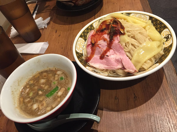 「すごい煮干つけ麺」@すごい煮干ラーメン凪 渋谷東口店の写真