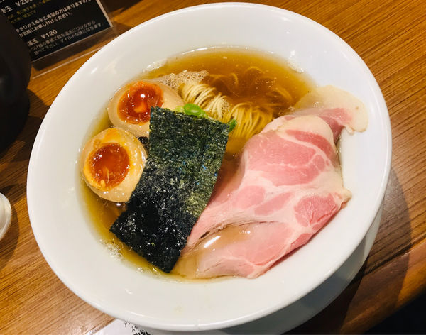 「白ふじそば」@荒町商店中華そば ふじやまの写真