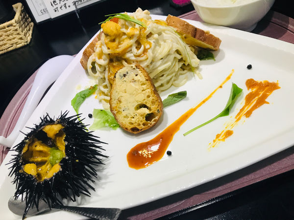 「【限定】冷製ウニクリーミー＋ウニラスク」@らー神 心温の写真