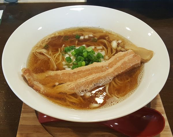 「純煮干しらーめん」@ラーメンは好きですかの写真
