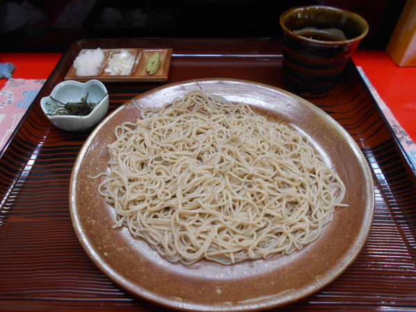 「ざるそば」@桜江そば 一心の写真