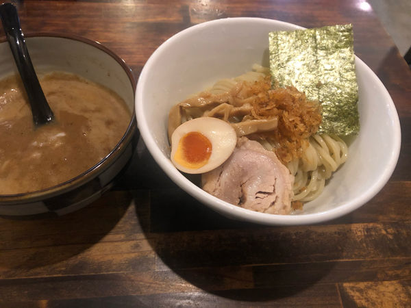 「濃魚つけ麺　醤油」@オリオン食堂の写真