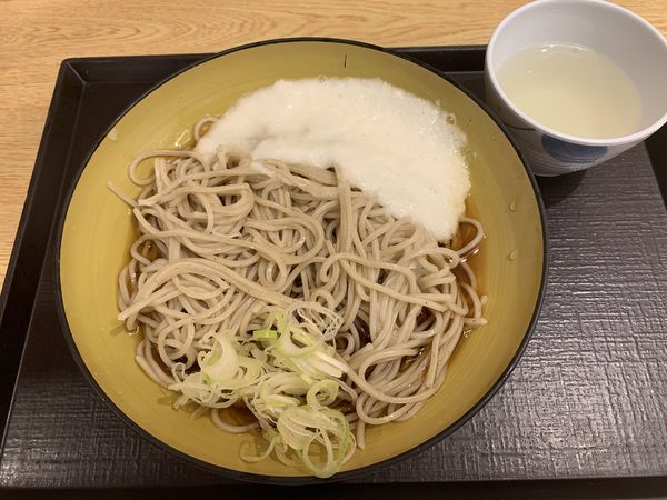 「冷やしとろろ 470円」@いわもとQ 池袋店の写真