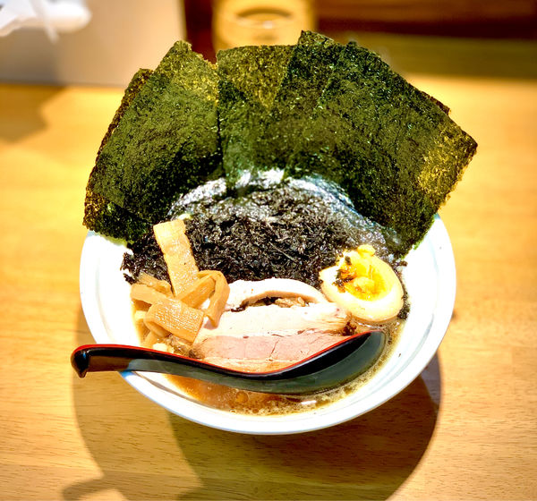 「岩海苔ラーメン」@萬馬軒の写真