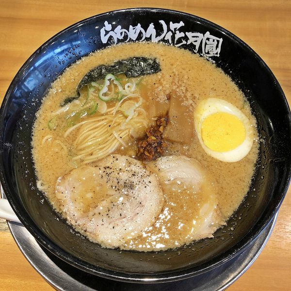 「嵐げんこつらあめん　￥780」@らあめん花月嵐 北砂丸八通り店の写真