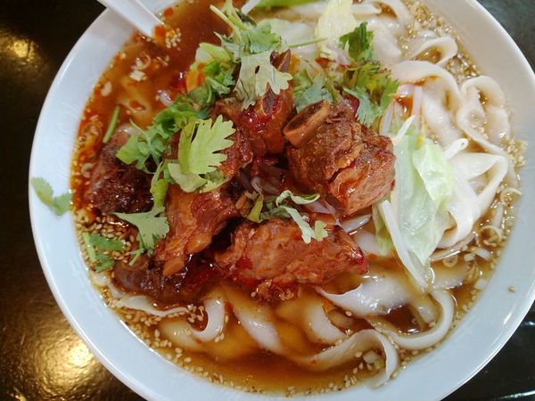 「排骨麺」@亀戸刀削麺の写真