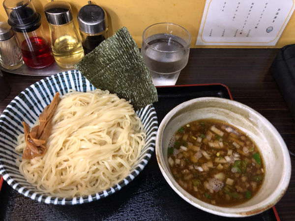「つけ麺780円(中盛270g無料)」@中華そば 一富士の写真