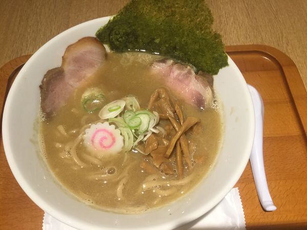 「濃い煮干しラーメン(¥790)【五ノ神煮干し店】」@むぎくらべの写真