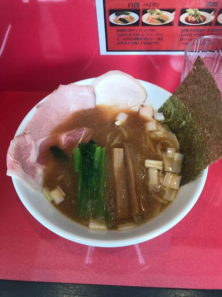 「白湯醤油ラーメン」@麺喰屋 澤 日本橋本店の写真